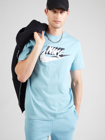 Nike Sportswear Футболка 'FUTURA' в Зеленый: спереди