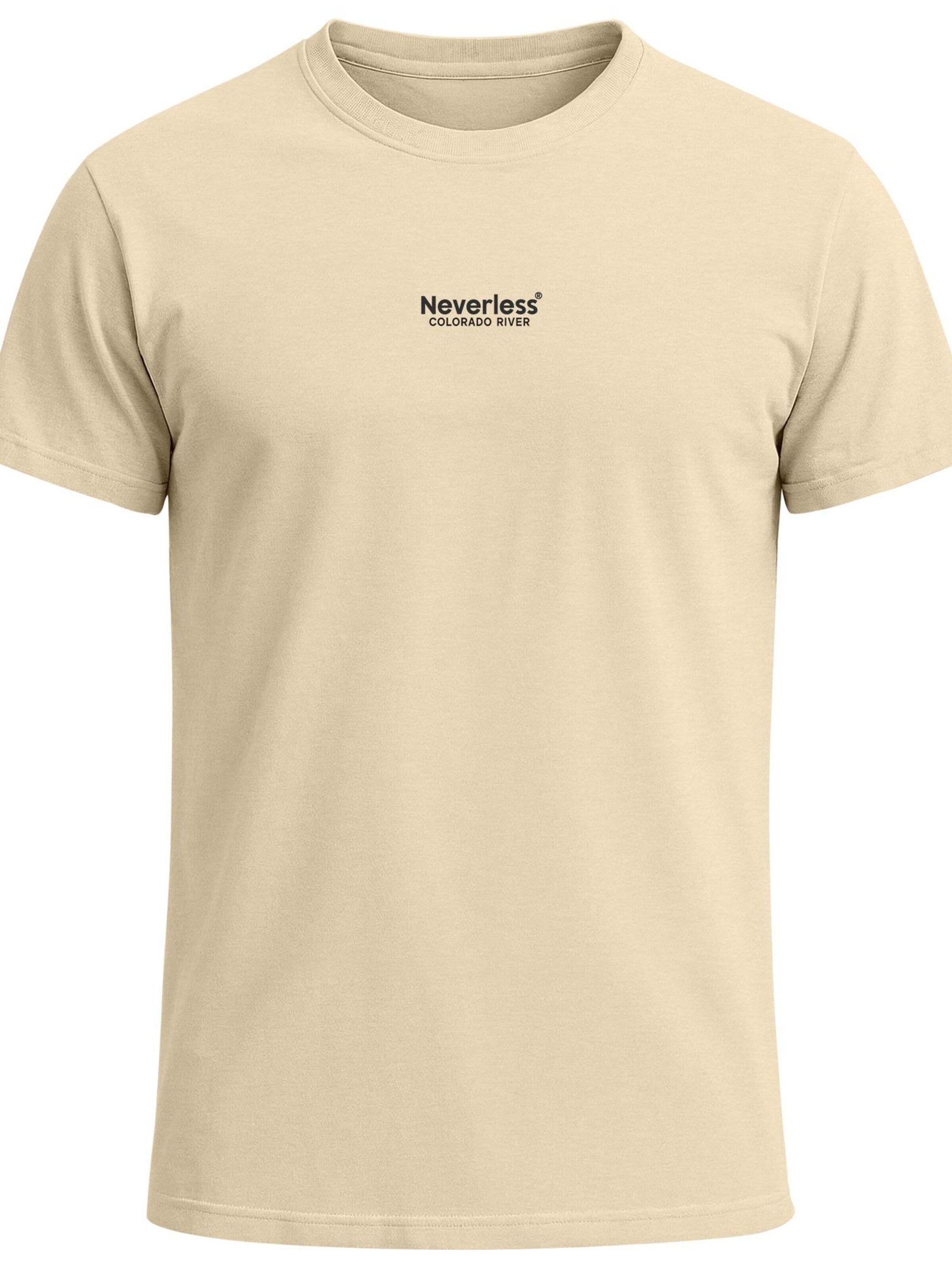 Neverless Shirt 'Colorado River' in Beige