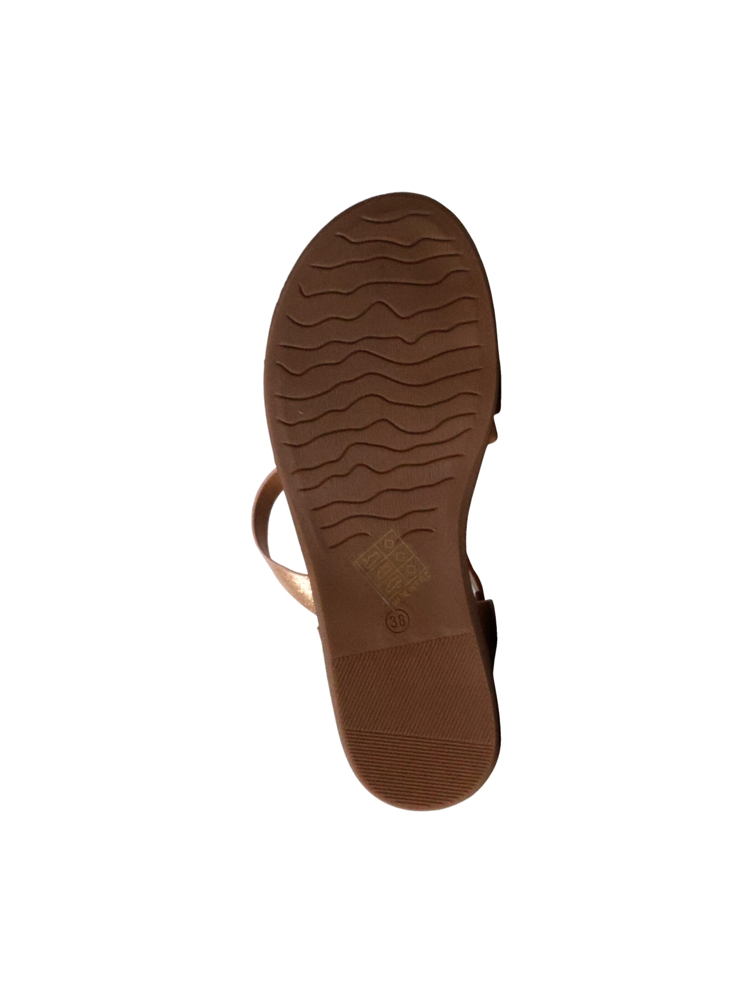 Sandales à lanières 'Flache Sandalen mit Riemchen' POTI PATI en marron