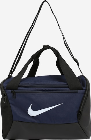 NIKE Sports Bag 'Brasilia 9.5' in Blue: front