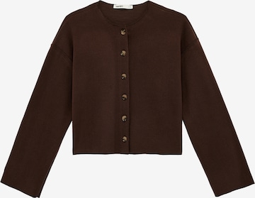 Koton Gebreid vest in Bruin: voorkant