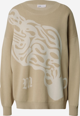 Pull-over 'Zehra' millane en beige : devant