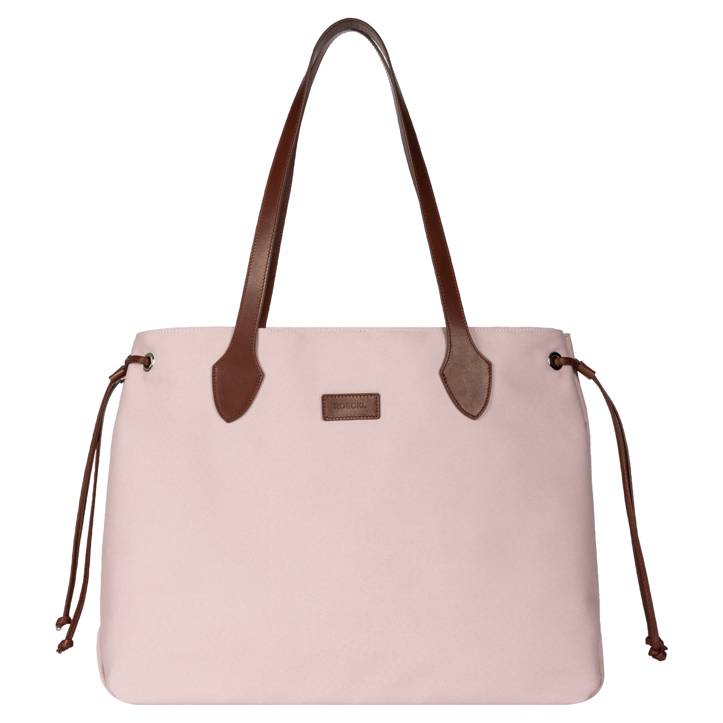 Borsa a spalla di Roeckl in rosa: frontale