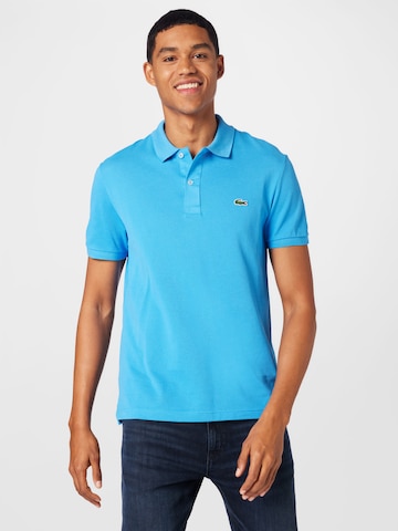 LACOSTE Slim fit Shirt in Blauw: voorkant