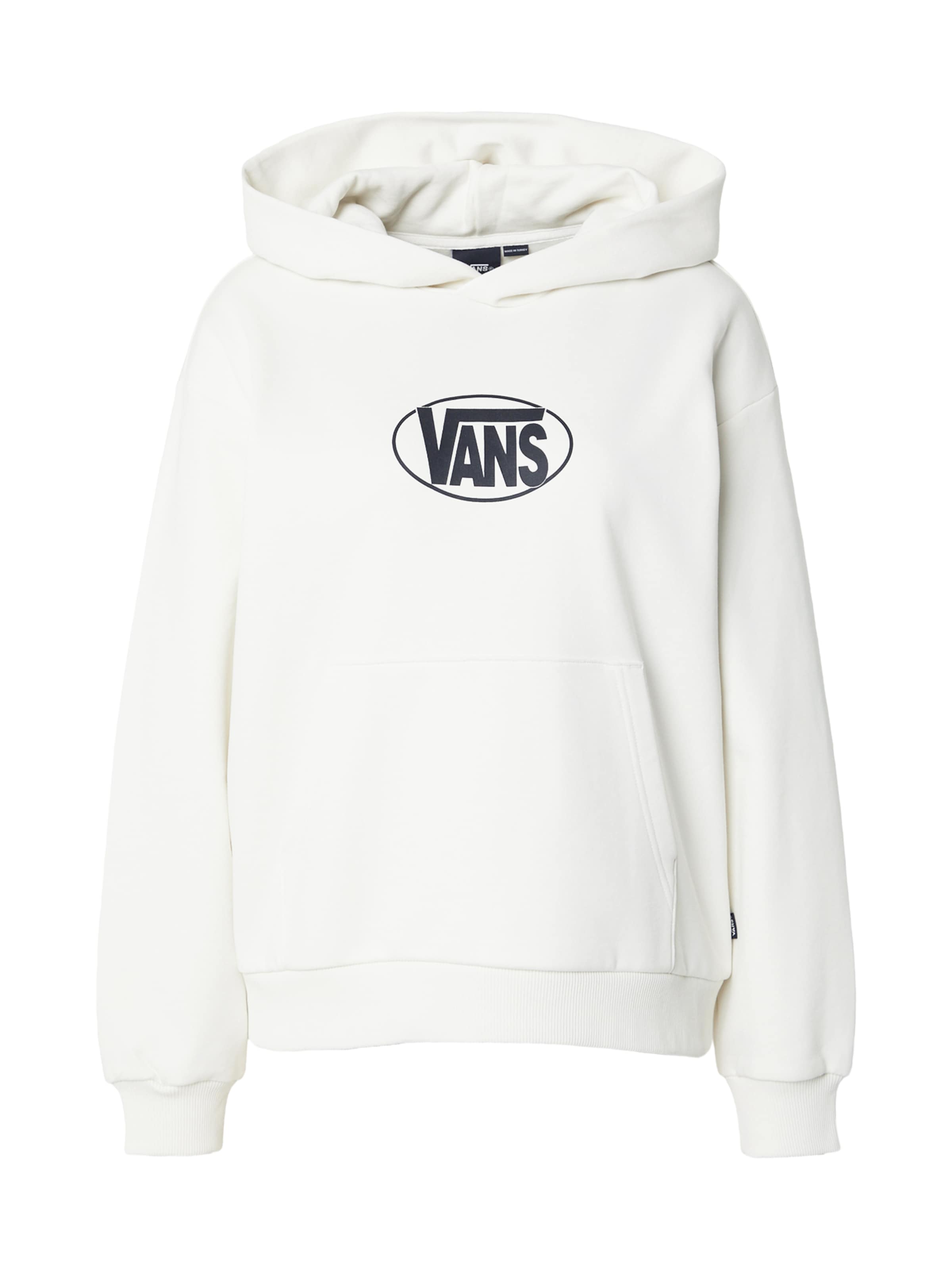 VANS Sweatshirt i vit: framsida