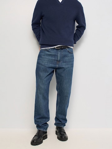 Salsa Jeans Loosefit Jeans in Blauw: voorkant