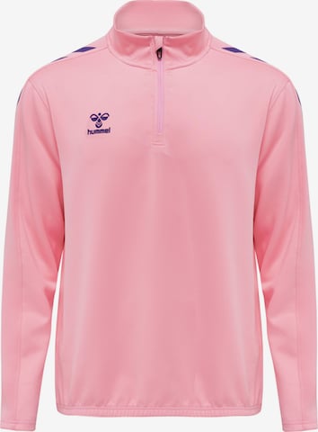 Hummel - Camiseta deportiva en rosa: frente