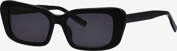 TOM TAILOR Sunglasses in Black: front