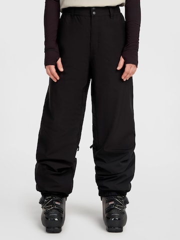 O'NEILL Lużny krój Spodnie outdoor w kolorze czarny: przód