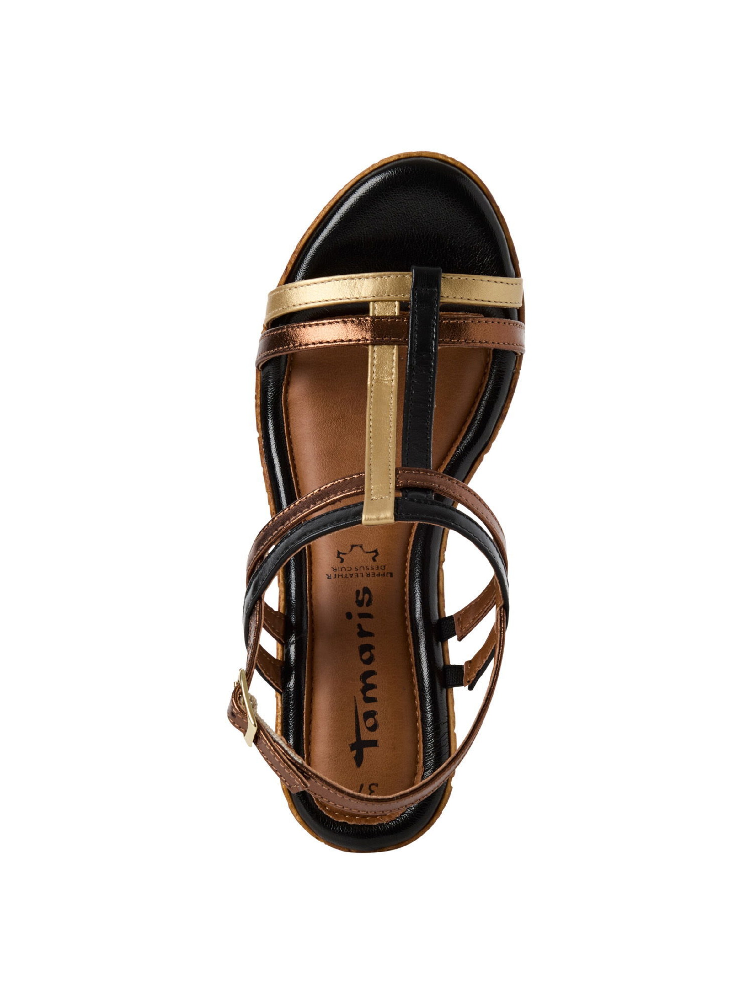 Sandales Tamaris en mélange de couleurs