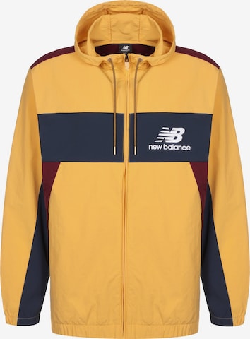 new balance Between-Season Jacket 'Athletics Higher Learning' in Yellow: front
