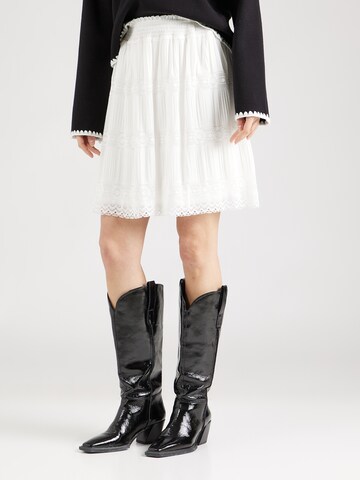 VILA Skirt 'VILea' in Beige: front