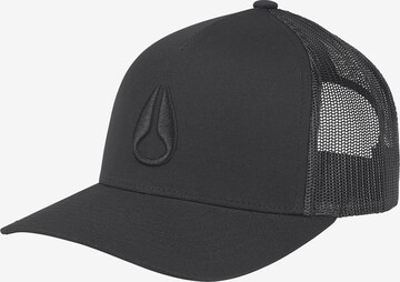 Nixon Cap in Black: front