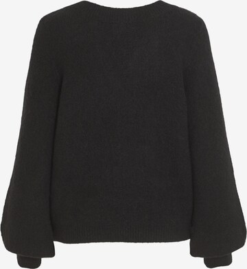 VILA Sweater in Black