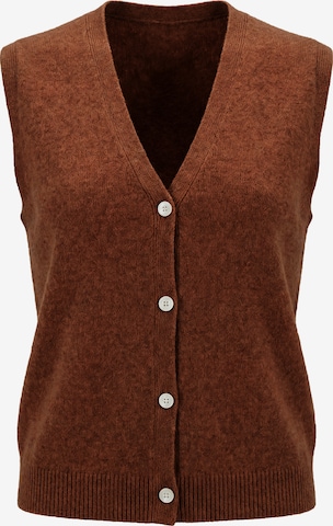 Imily BelaKardigan bez rukava - smeđa boja: prednji dio