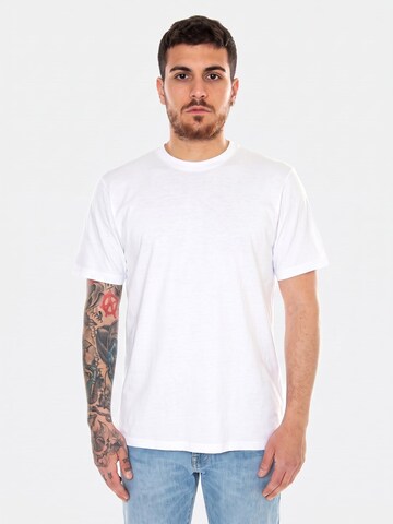 T-Shirt 'STANDARD CREW NECK T-SHIRT 2 PACK WHITE + WHITE' Carhartt WIP en blanc