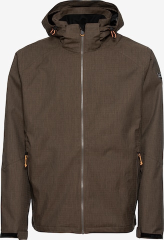 KILLTEC Funktionsjacke in Grün: Vorderseite