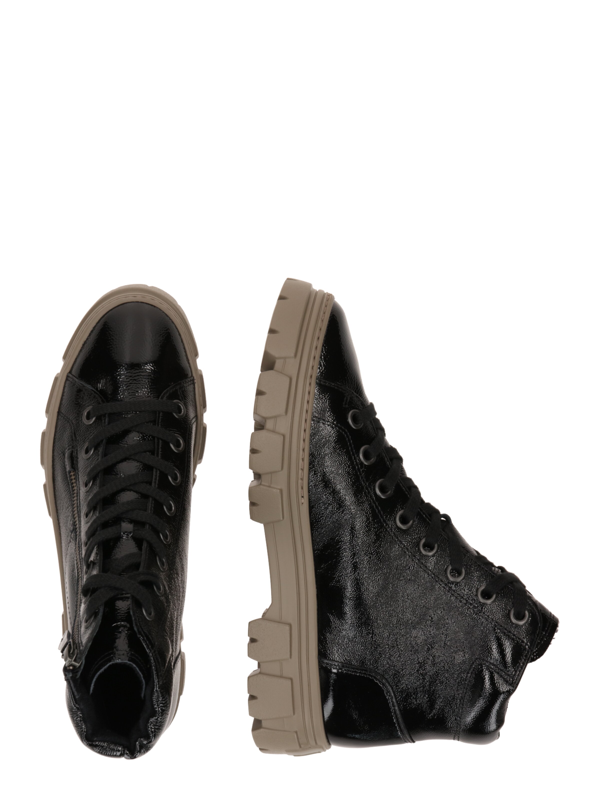 Bottines à lacets Paul Green en noir