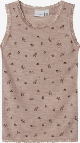 NAME IT Top in Grau: Vorderseite