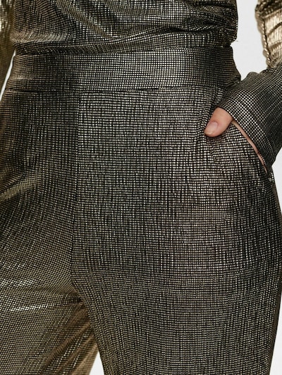 NÜMPH Pantalon ' NUSIMMA PANTS ' en or, Vue avec produit