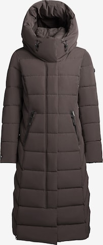 Manteau d’hiver 'Tamke' khujo en gris : devant