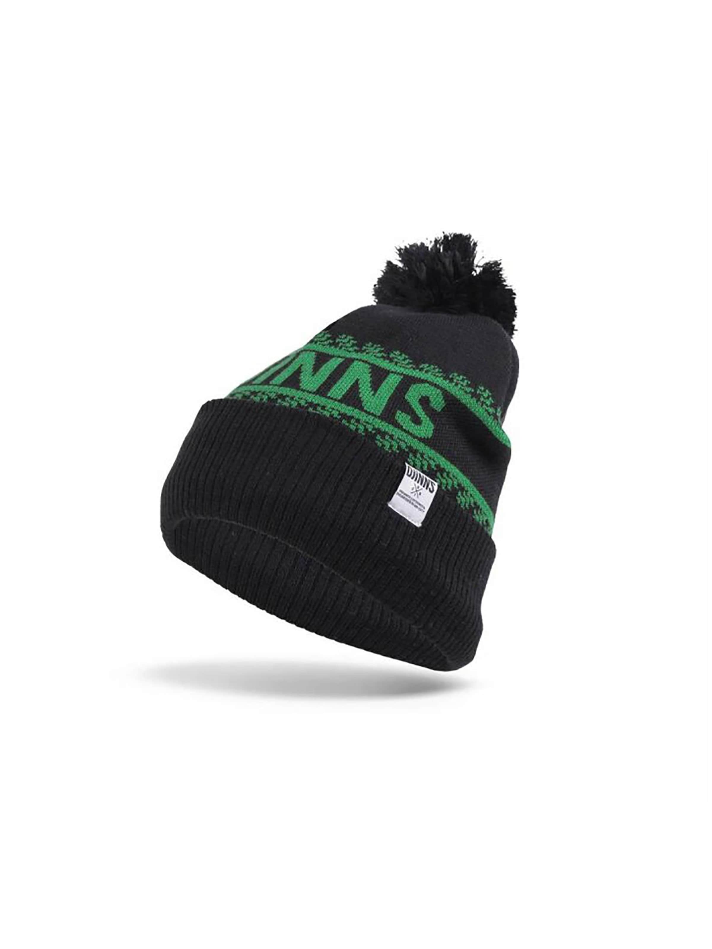 DJINNS - Gorra en negro: frente