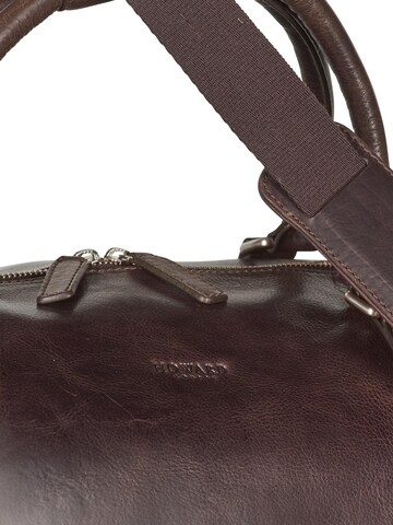 Howard London - Bolsa de fin de semana 'Weekend Bag Hunter Dark Brown' en marrón