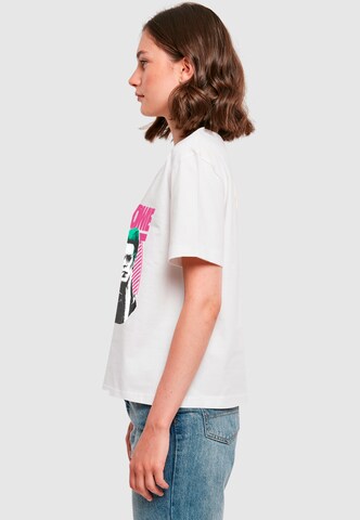 Maglietta 'David Bowie' di Merchcode in bianco