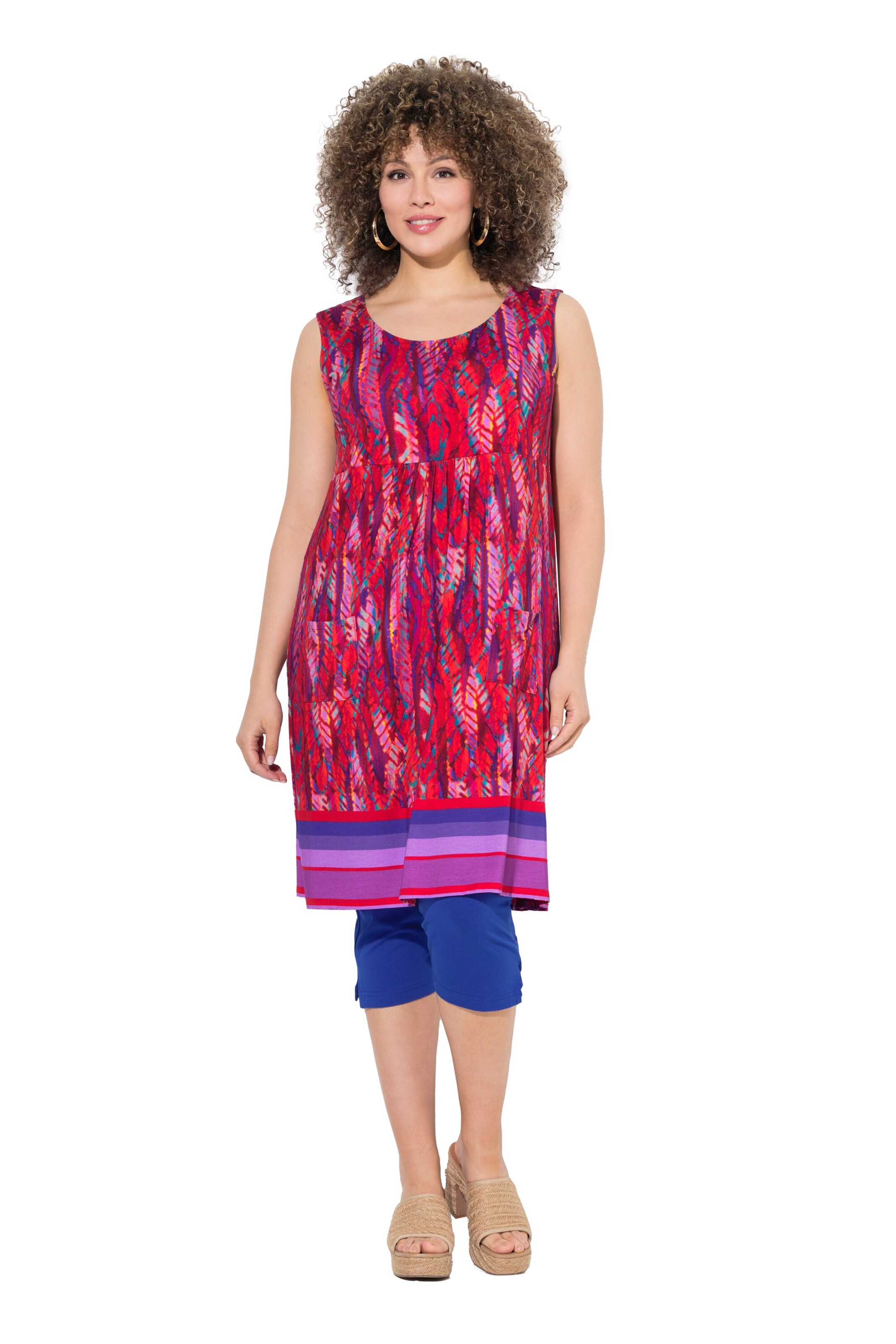 Ulla Popken Kleid in Rot: Vorderseite