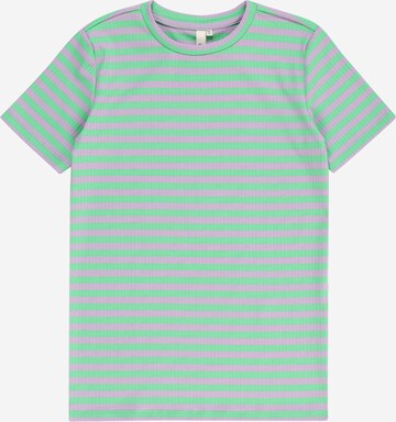 Pieces Kids Shirt 'DORA' in Groen: voorkant