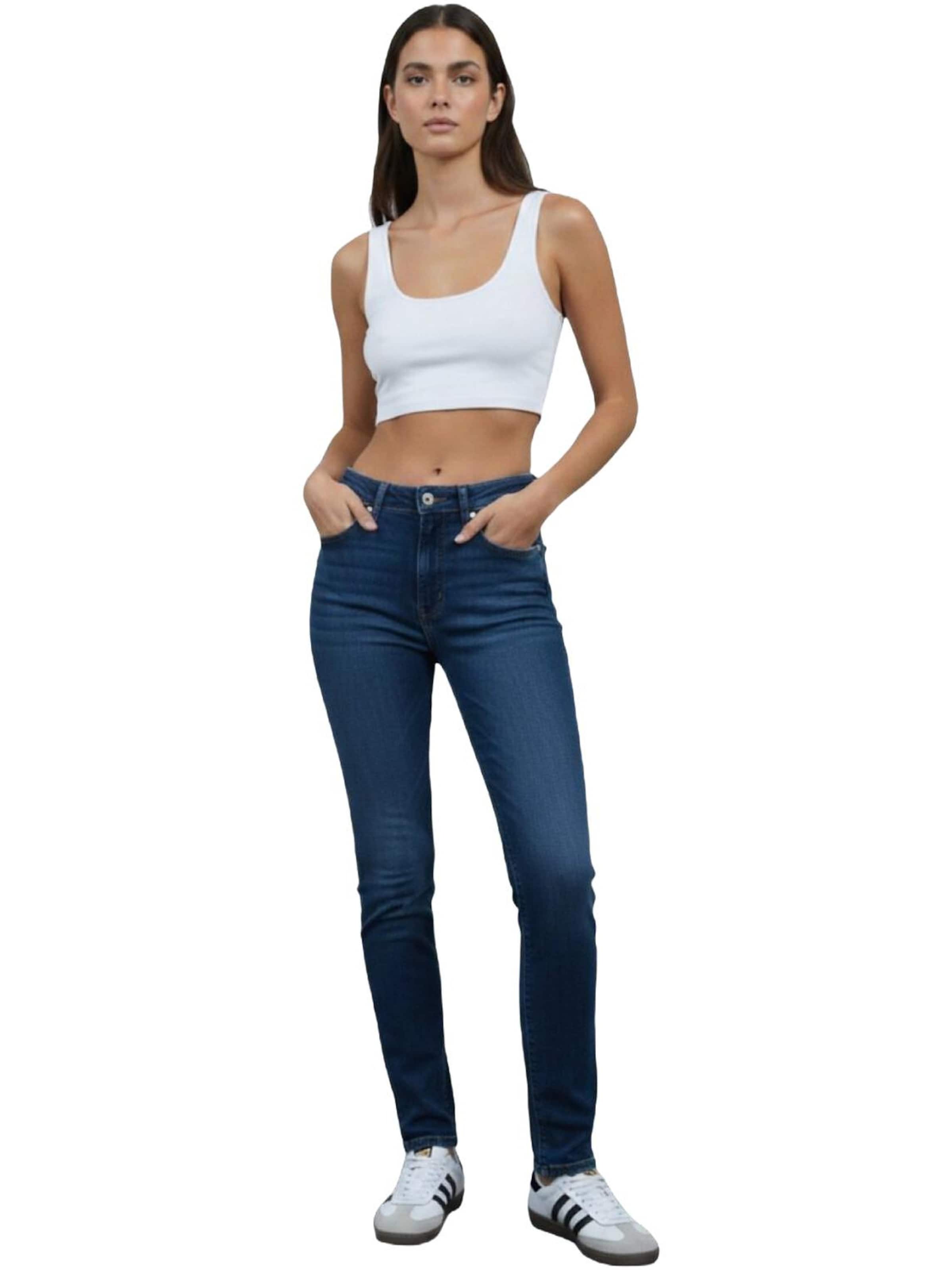 Skinny Jeans 'LTB Jeans Damen Marcella X Skinny Leg High Waist Jeanshose' di LTB Jeans in blu: frontale