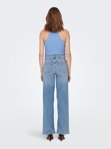 ONLY Wide leg Jeans 'Madison' in Blue