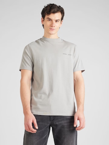 Samsøe Samsøe Regular Fit T-Shirt 'Norsbro' in Grau: predná strana