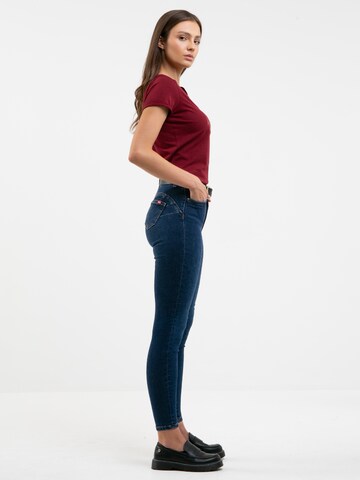 Skinny Jean 'Melinda' BIG STAR en bleu