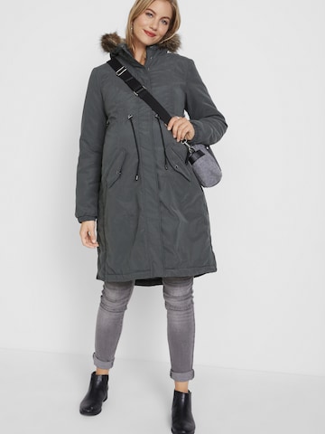 bonprix Zimná parka - Sivá