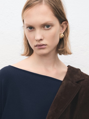 MANGO Pulóver 'CENTOLLO' - kék