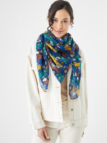 CODELLO Shawl in Blue