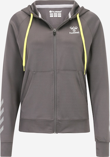 Hummel Sports sweat jacket in Grey / Black, Item view