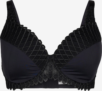 Sutien 'LISSER' Devoted by Zizzi pe negru, Vizualizare produs