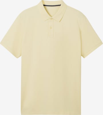 T-Shirt TOM TAILOR en jaune : devant