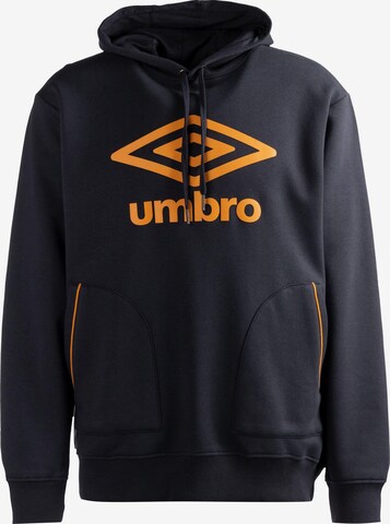 Sweat de sport UMBRO en bleu : devant