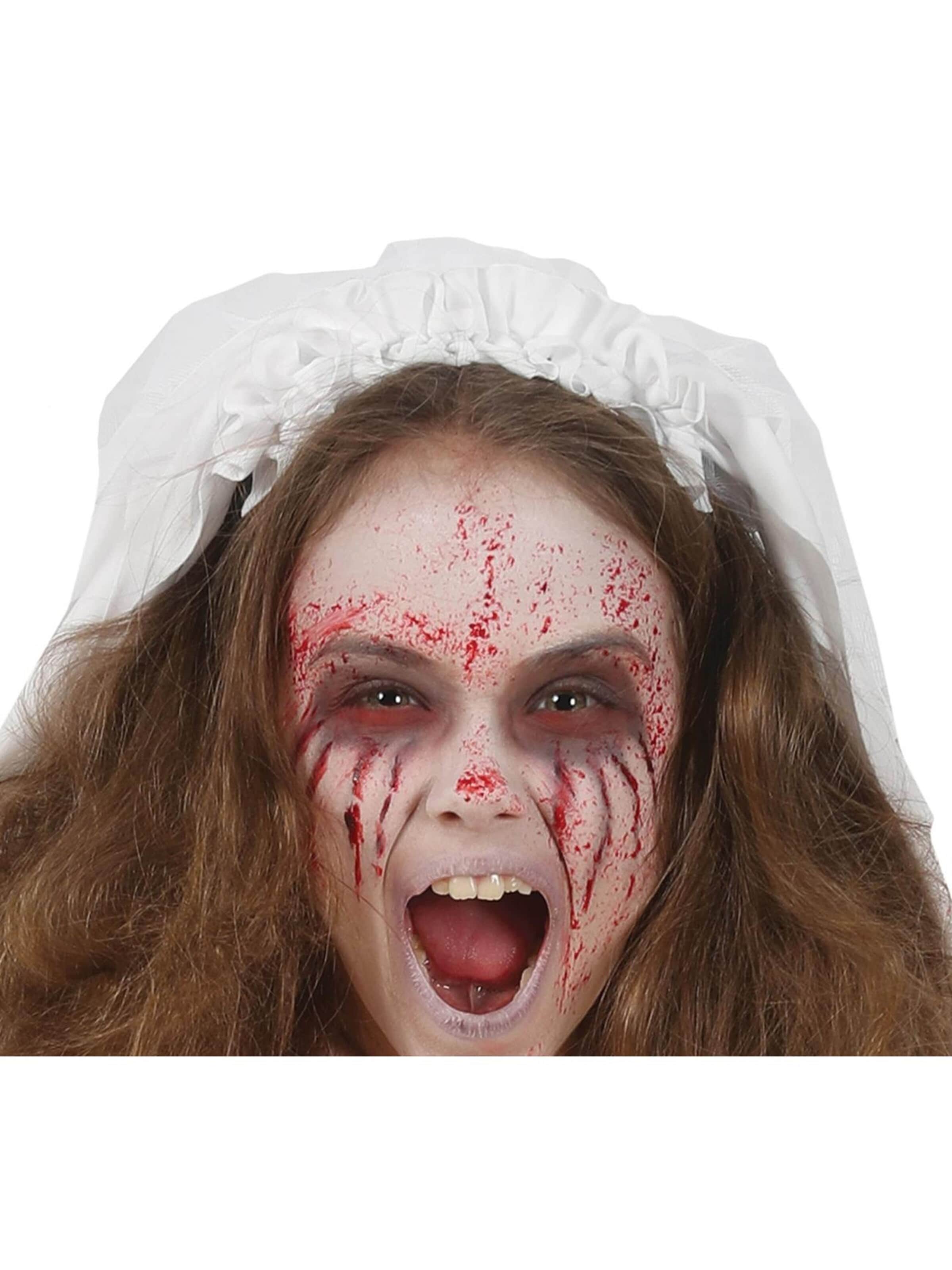 FreakyFits Kleid 'Halloween Geist'‌‌‌‌‌‌‌‌‌ in Weiß
