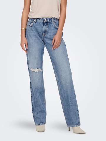 ONLY Regular Jeans 'BREE' in Blauw: voorkant