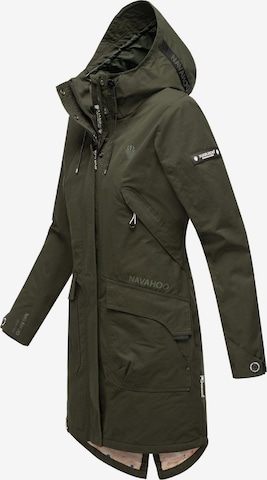 NAVAHOO Weatherproof jacket 'Pfefferschote' in Green