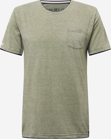 T-Shirt Key Largo en vert : devant