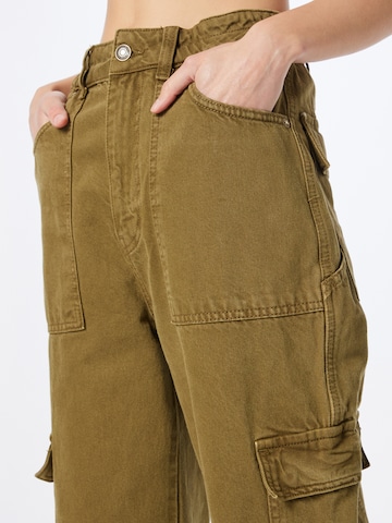 Free People Loosefit Cargojeans 'EZRA' in Groen