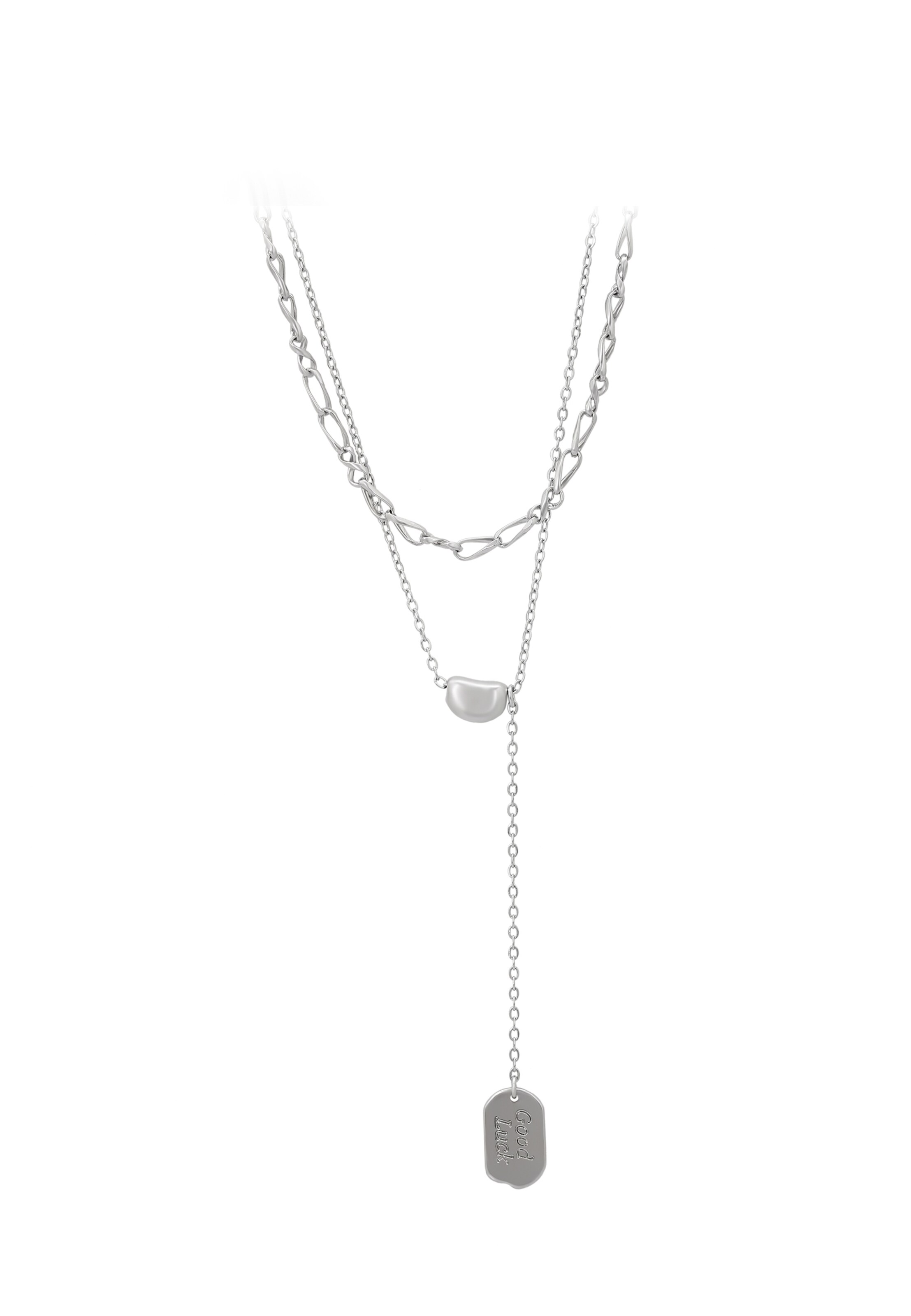faina Necklace in Silver