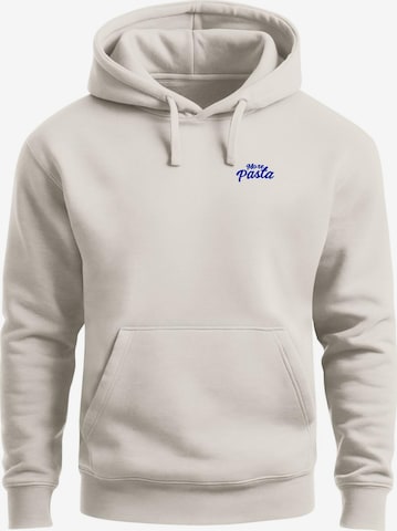 Neverless Sweatshirt 'More Pasta' in Beige: Vorderseite