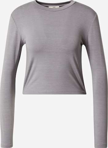 A LOT LESS Longsleeve 'Linda' in Grau: predná strana