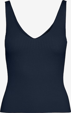 VERO MODA Gebreide top 'GLORY' in Blauw: voorkant